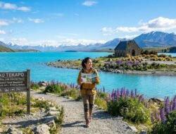 Panduan Menelusuri Keindahan Danau Tekapo Yang Memiliki Warna Air Biru Unik