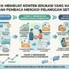 Teknik Membuat Konten Edukasi Yang Mampu Mengubah Pembaca Menjadi Pelanggan Setia Bisnis